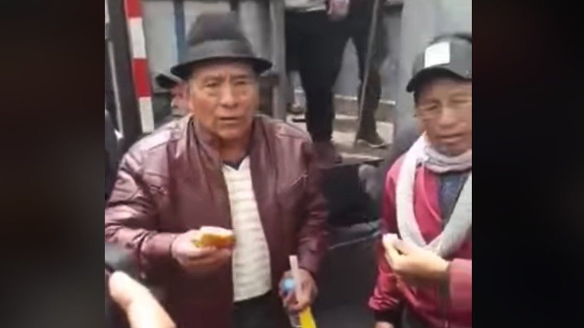"No nos culparán a los indígenas por la delincuencia en Quito": la lección de un hombre mayor sobre la huelga general (VIDEO)