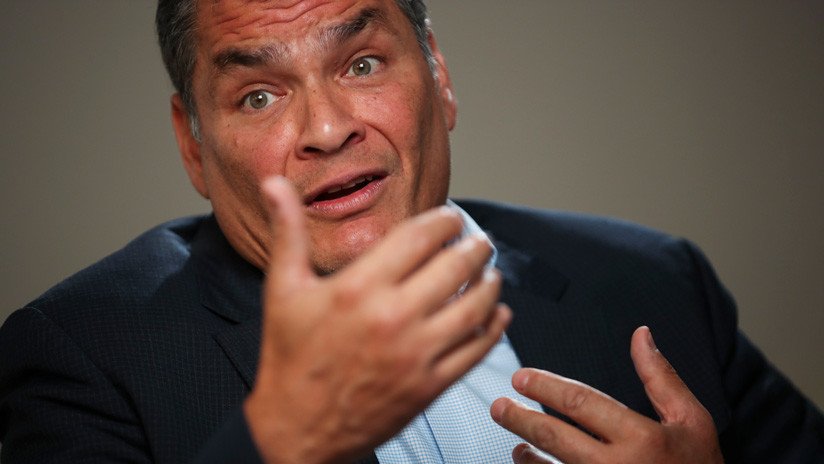 Correa tilda de "locura" la reacción del Gobierno de Ecuador por la cobertura de RT a las protestas