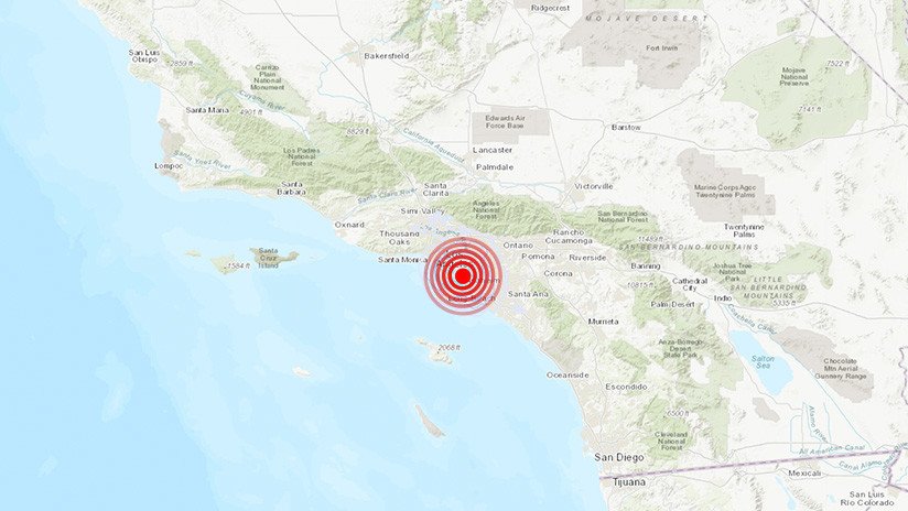 California sufre un cuarto sismo de magnitud superior a 3 en menos de 24 horas