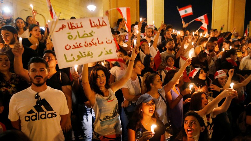 El partido cristiano Fuerzas Libanesas anuncia su dimisión del Gobierno tras las masivas protestas