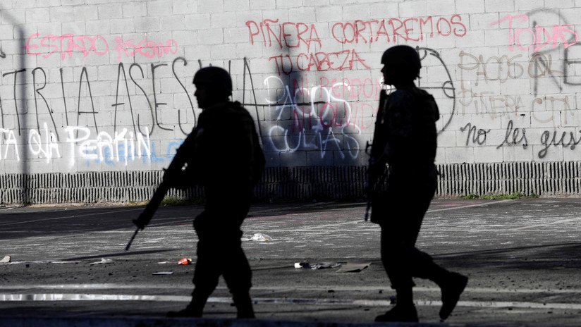 Dictan prisión preventiva para militar acusado de matar a un hombre durante las protestas en Chile