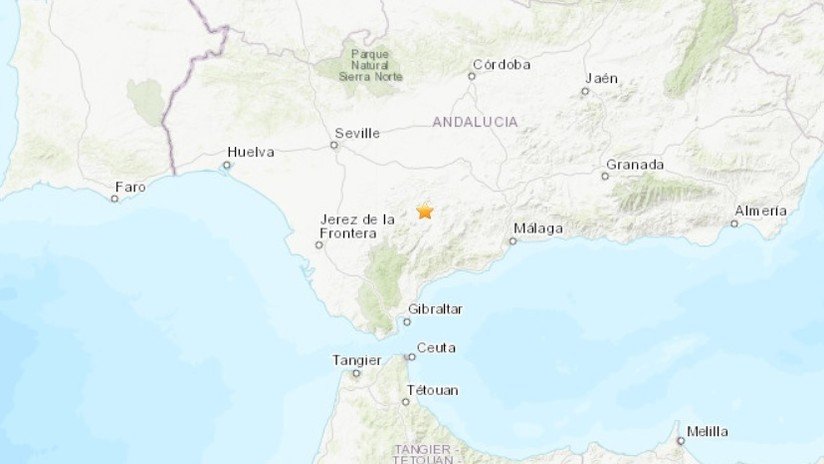 Un sismo de magnitud 4,7 sacude la región española de Andalucía