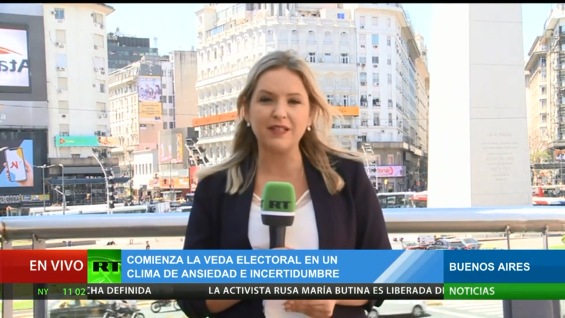 Comienza la veda electoral en Argentina en medio de un clima de ansiedad e incertidumbre