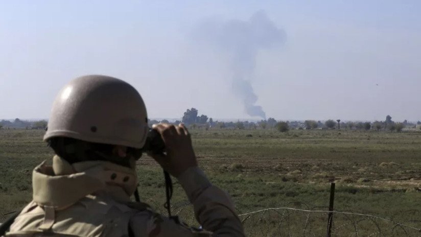 Dos obuses impactan contra una base militar iraquí donde hay soldados estadounidenses