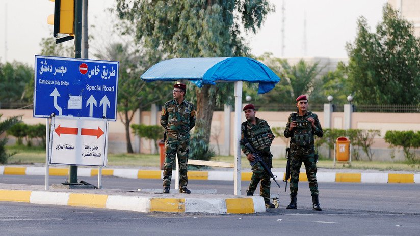 Al menos un muerto al explotar un proyectil cerca de la embajada de EE.UU. en Bagdad