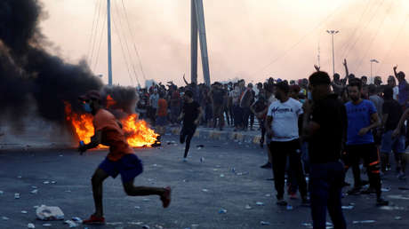 Bagdad culpa a francotiradores desconocidos de parte de las más de 100 muertes producidas durante las protestas (VIDEOS, FOTOS)