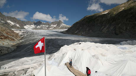 Los glaciares suizos se redujeron un 10 % en los últimos 5 años