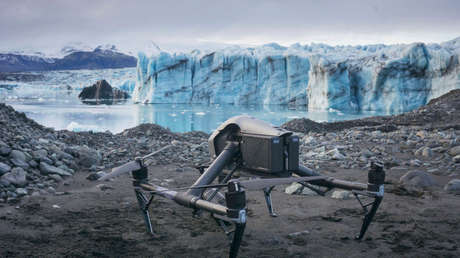 FOTOS: Imágenes aéreas hechas con una diferencia de 40 años muestran el dramático derretimiento de los glaciares de Islandia