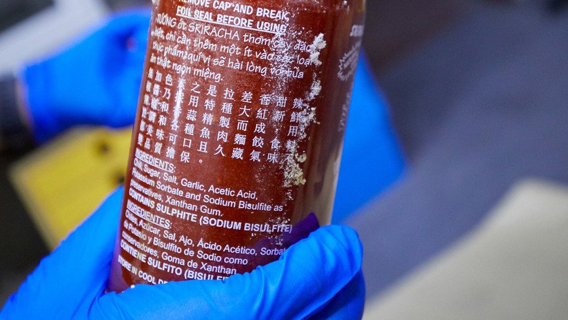 Australia: Incautan droga por más de 200 millones de dólares, camuflada en botellas de salsa picante