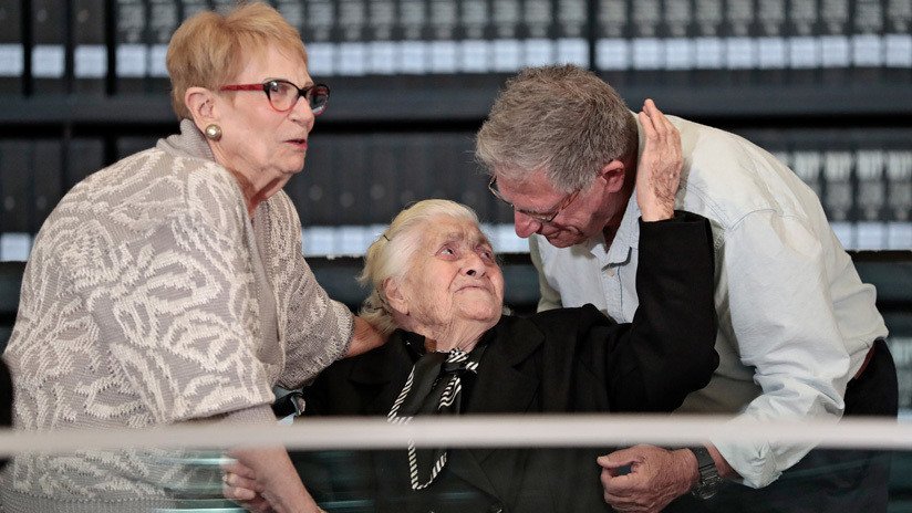 VIDEO: Sobrevivientes del Holocausto se reúnen con la mujer que les salvó la vida hace casi 75 años