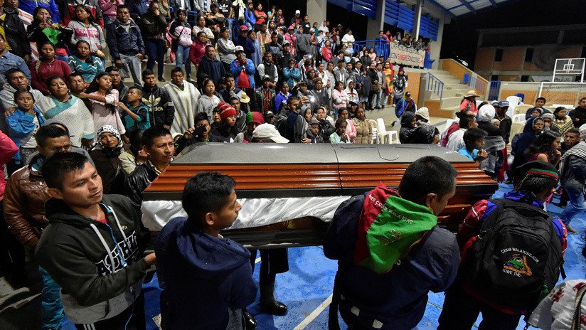 Asesinan a un segundo indígena en menos de 24 horas en el departamento colombiano del Cauca