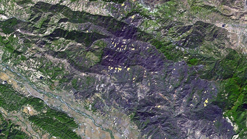 FOTO: La 'cicatriz' que dejaron los incendios en California, vista desde el espacio