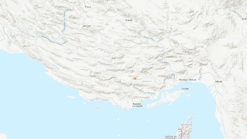 Un terremoto de magnitud 5,3 se registra en Irán