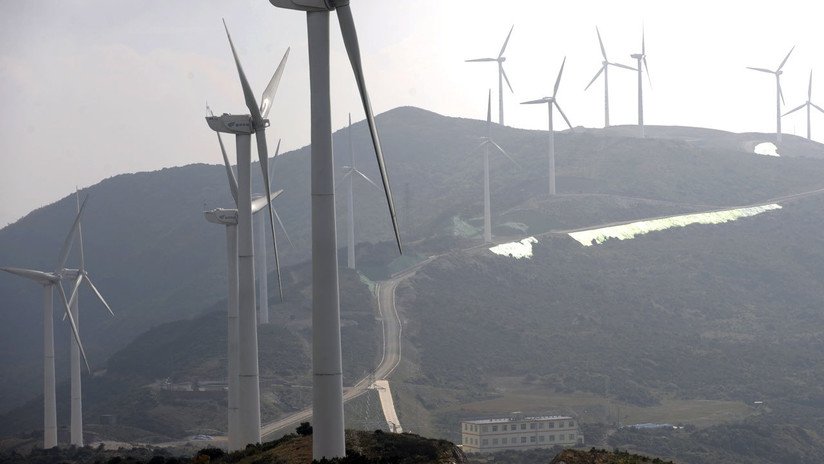 VIDEO: China desarrolla un gigantesco generador de energía eólica