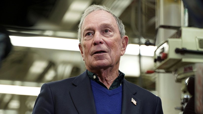 El multimillonario exalcalde de Nueva York Michael Bloomberg presenta su candidatura a las primarias de EE.UU.