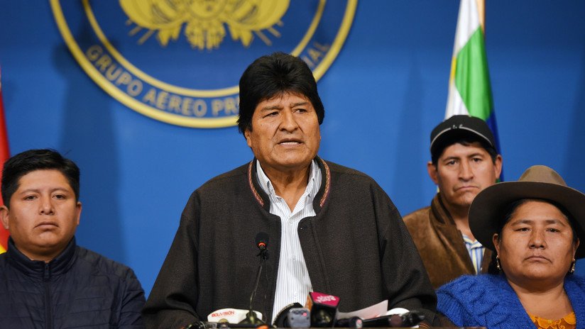Evo Morales: "La decisión de llamar a nuevas elecciones fue para buscar la paz en Bolivia"