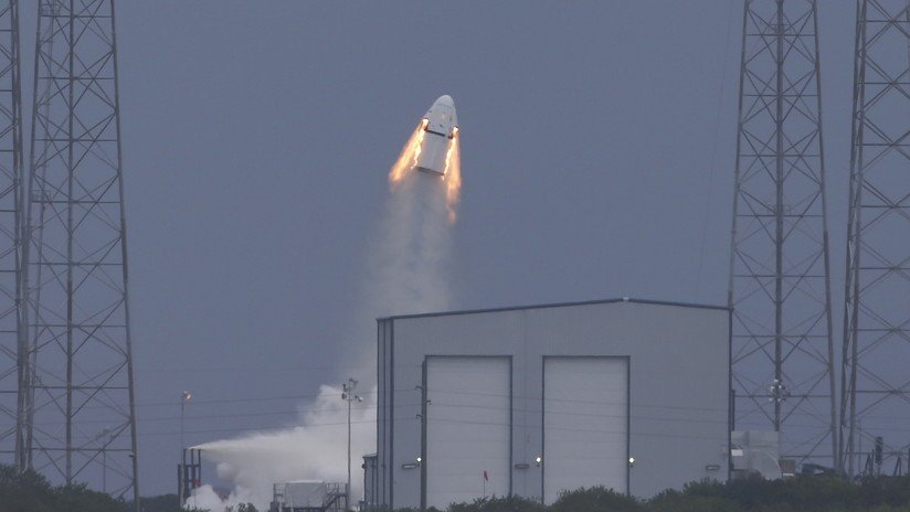 SpaceX prueba con éxito el sistema de emergencia de su nave espacial Crew Dragon (FOTO)