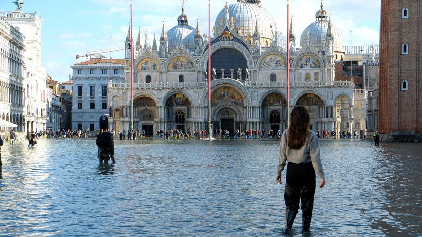 El Gobierno italiano declara el estado de emergencia en Venecia por las fuertes inundaciones