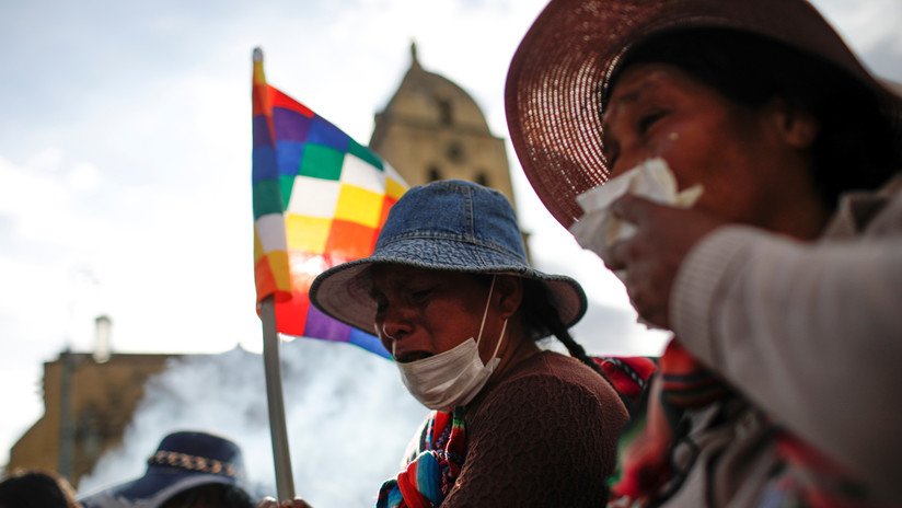 Al menos cinco muertos por la brutal represión a una protesta en Bolivia contra el Gobierno de facto