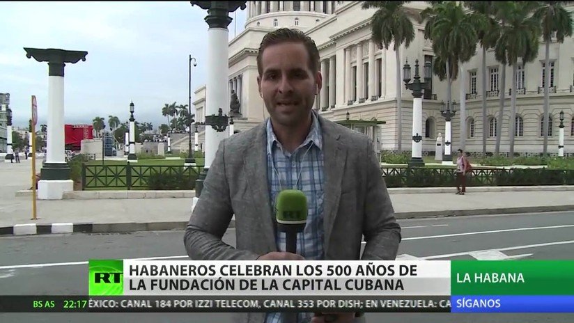 Habaneros celebran los 500 años de la fundación de la capital cubana