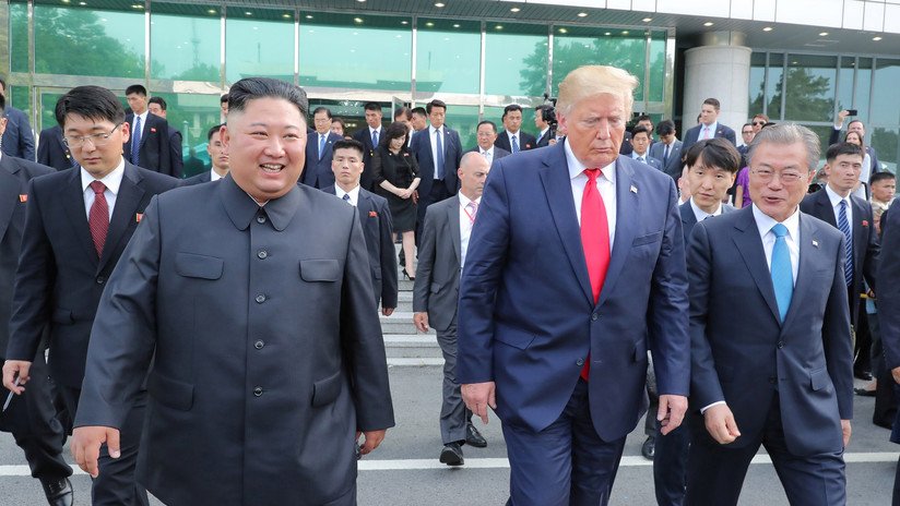 "¡Nos vemos pronto!": Trump insinúa que planea reunirse con Kim Jong-un en un futuro cercano