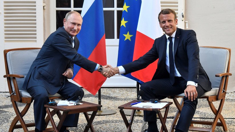 Macron y Putin abordan el conflicto ucraniano y la coordinación en Siria