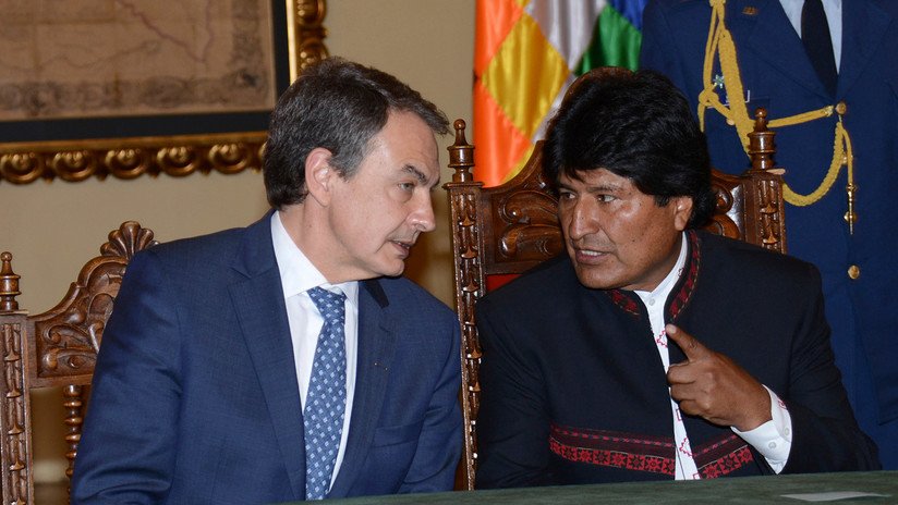 Evo Morales menciona a España para ayudar a pacificar Bolivia e insiste en Zapatero como mediador