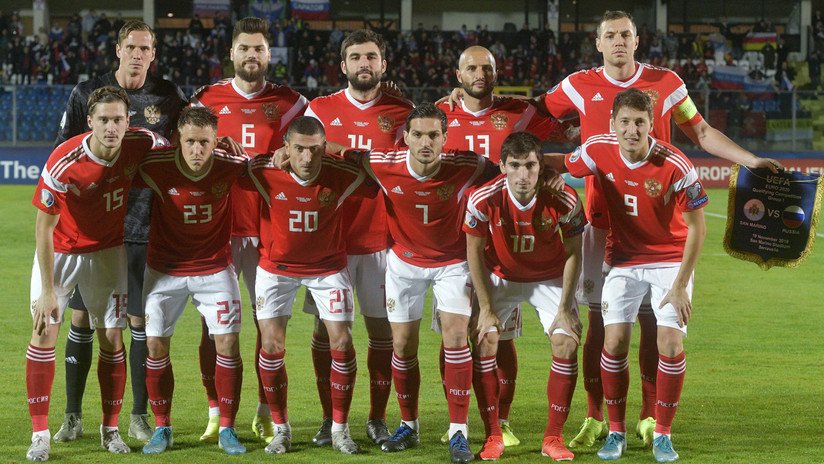Rusia derrota a San Marino 5-0 en su último partido de clasificación para la Eurocopa 2020