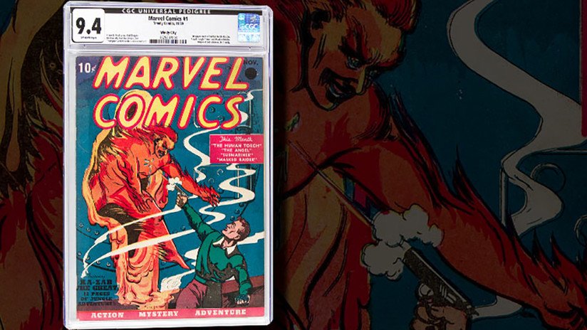 Subastan el primer número de Marvel Comics por más de 1 millón de dólares
