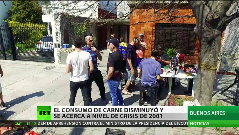 El consumo de carne en Argentina disminuye debido a la situación económica