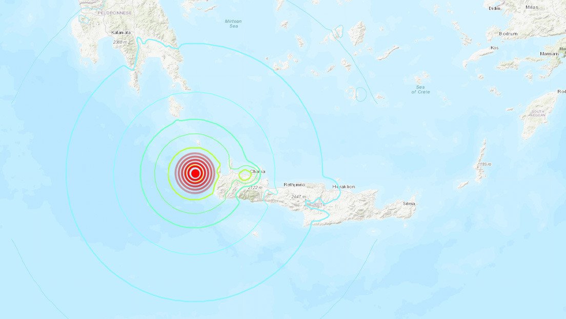 Tercer terremoto en Europa en dos días: un sismo de magnitud 6,0 sacude las costas de Grecia