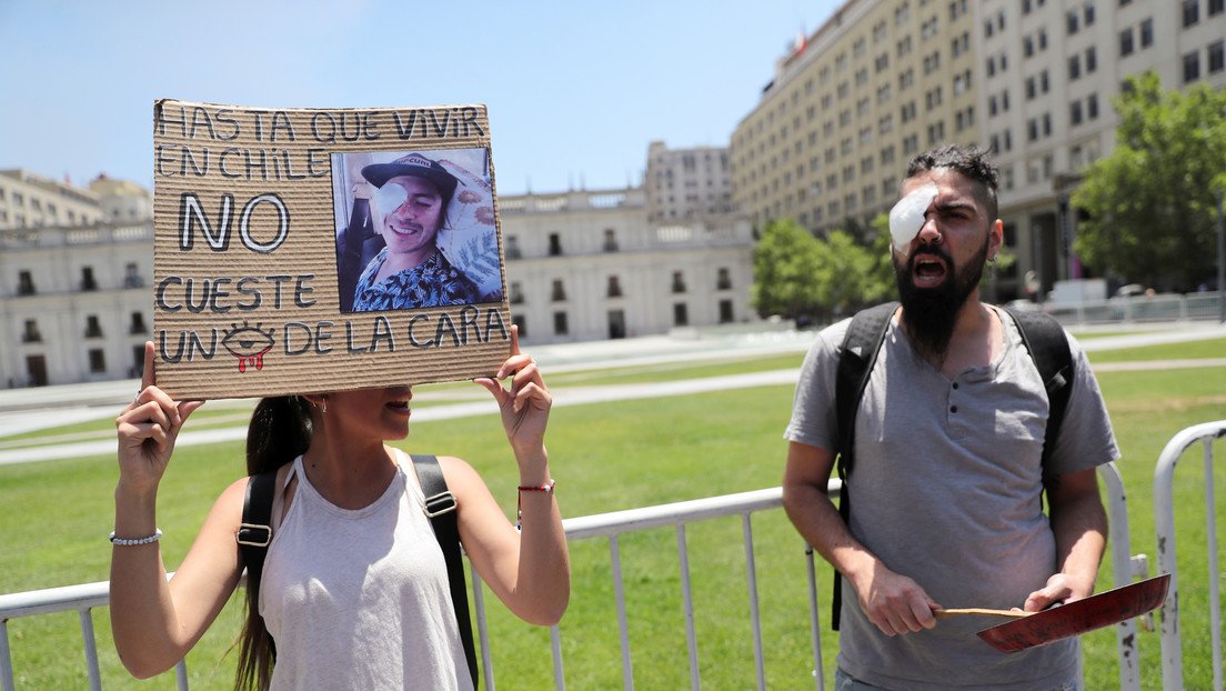 Víctimas de traumas oculares por represión en Chile anuncian querella contra Piñera