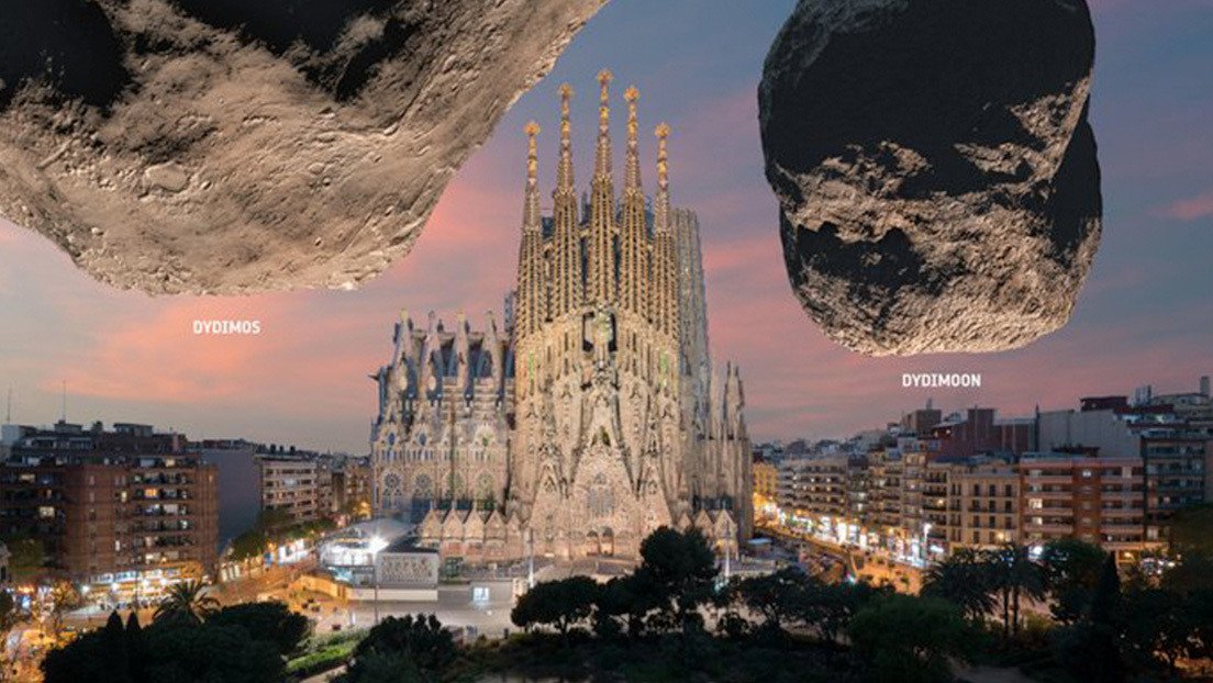 FOTOS: La ESA muestra cómo se verían dos asteroides sobre monumentos emblemáticos en caso de llegar a la Tierra