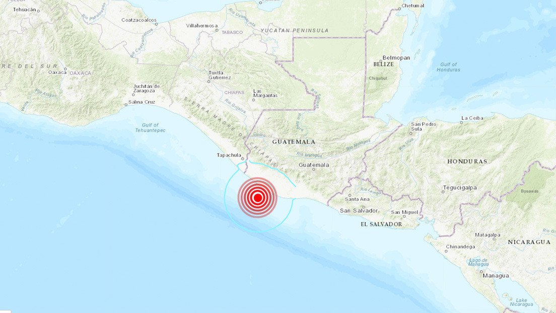 Un sismo de magnitud 5,6 sacude las costas de Guatemala