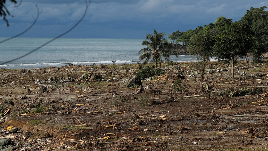 El tsunami que azotó Indonesia en 2018 llegó a superar los 100 metros de altura antes de llegar a la costa