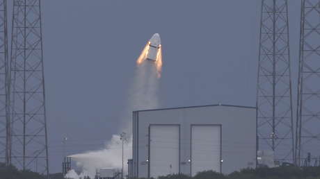 SpaceX prueba con éxito el sistema de emergencia de su nave espacial Crew Dragon (FOTO)