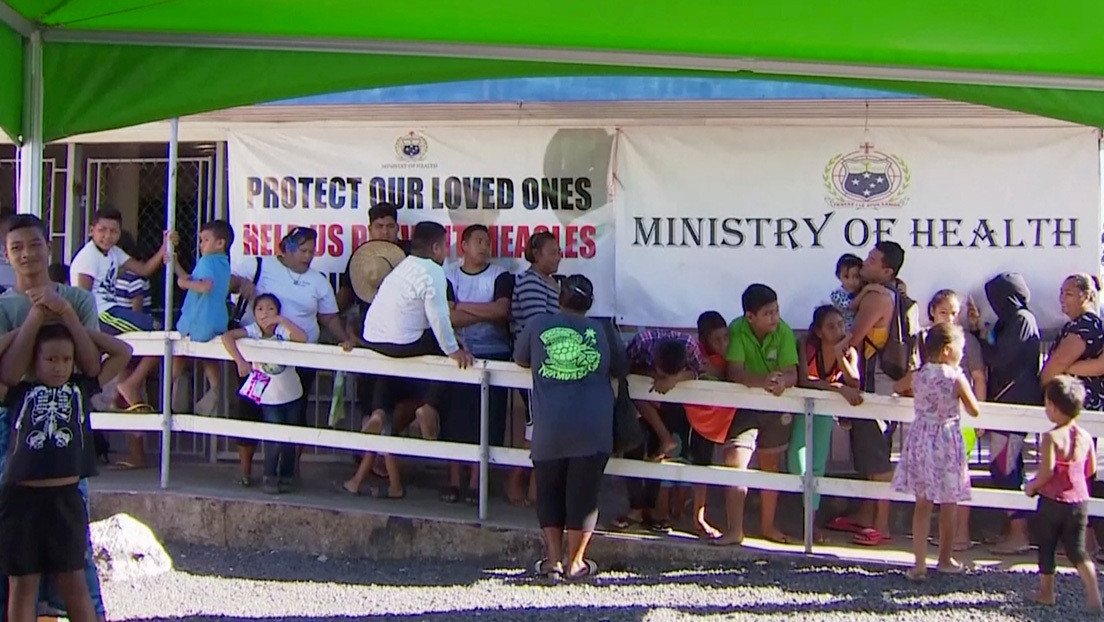 Más de 50 niños fallecen por causa de un brote de sarampión en Samoa a un año de lanzarse allí una campaña contra la vacunación