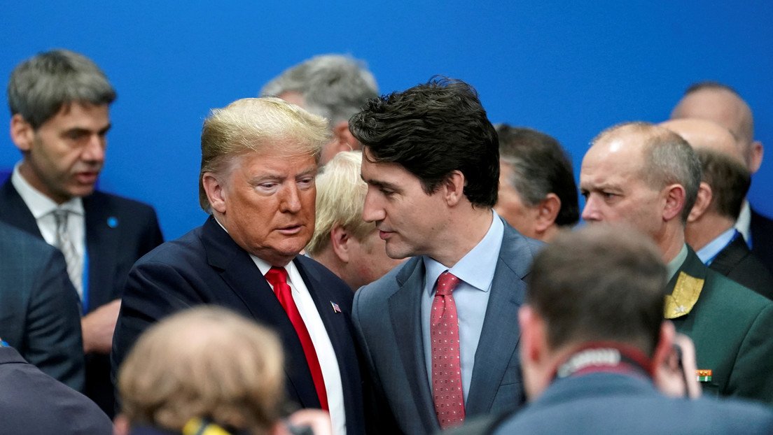 "Tiene dos caras": La respuesta de Trump al video donde Trudeau supuestamente se burla de él