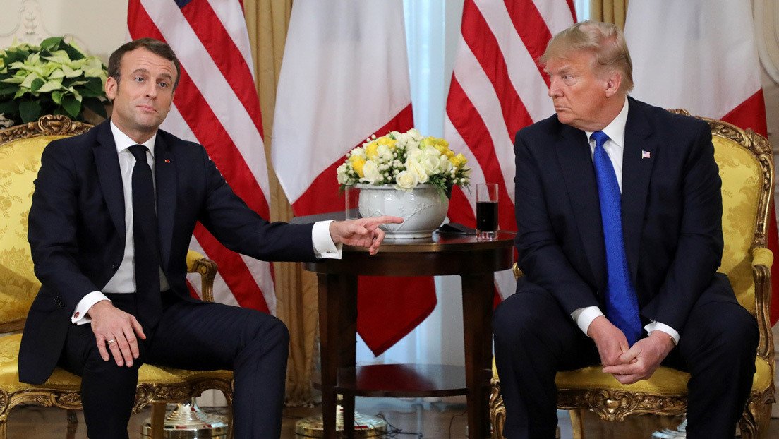 Trump afirma que Macron ha retirado sus palabras sobre la OTAN pese a que el presidente francés se reafirma en su opinión