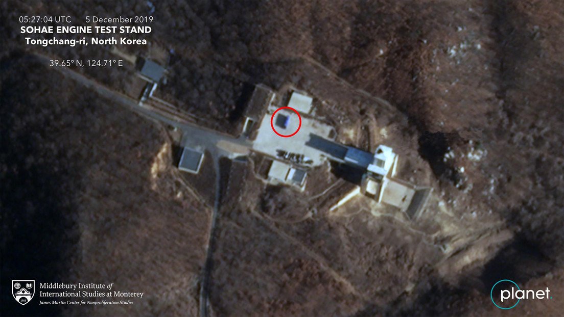 Esta imagen satelital sugiere que Corea del Norte renueva su actividad en un sitio de pruebas anteriormente desmantelado