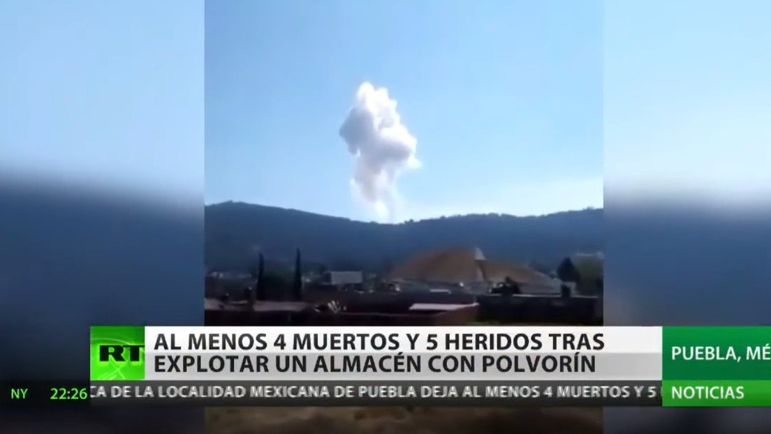 La explosión de un almacén de pirotecnia en México deja al menos cuatro muertos y cinco heridos
