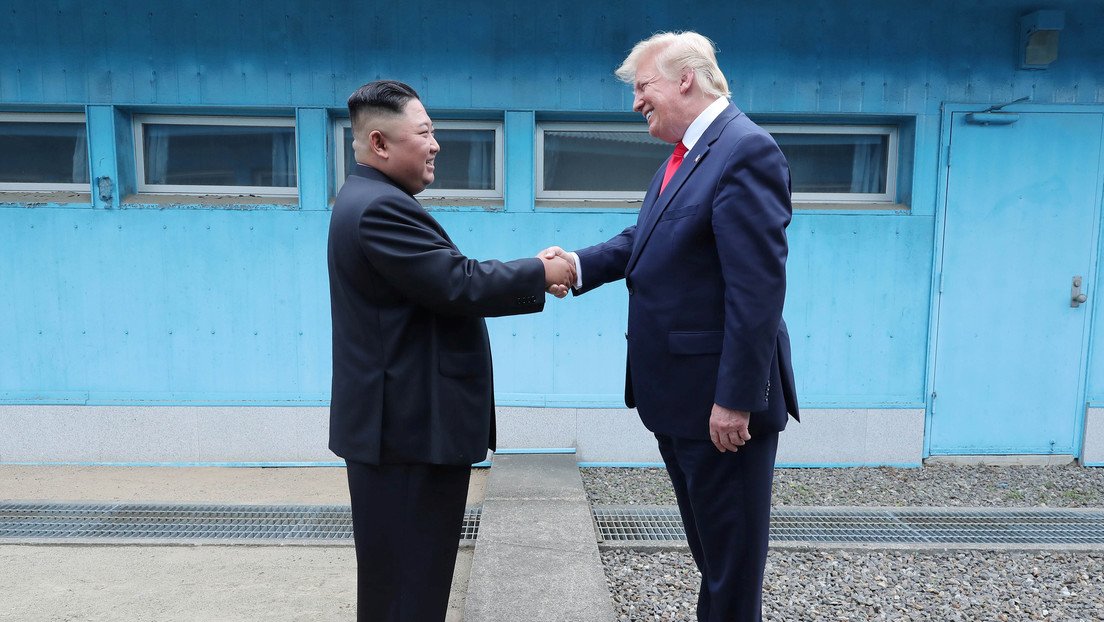 Trump afirma que tiene "muy buena relación" con Kim Jong-un