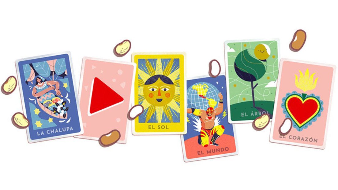 Google rinde homenaje al juego de la lotería mexicana con un 'doodle' interactivo multijugador