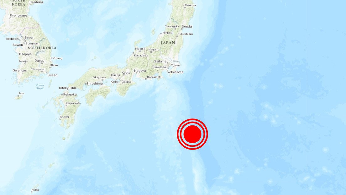 Se registra cerca de las costas de Japón un sismo de magnitud 5,9
