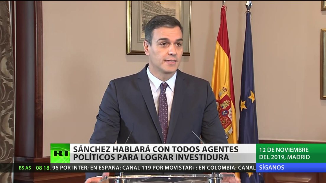 Pedro Sánchez hablará con todos los agentes políticos de España para lograr la investidura