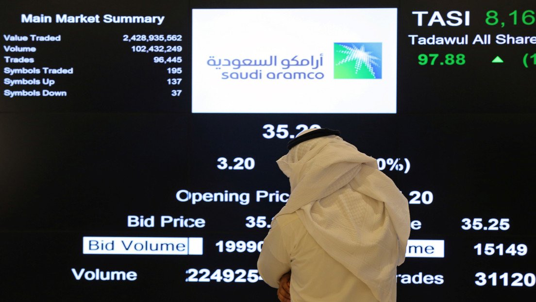 Saudi Aramco alcanza 2 billones de dólares de valoración