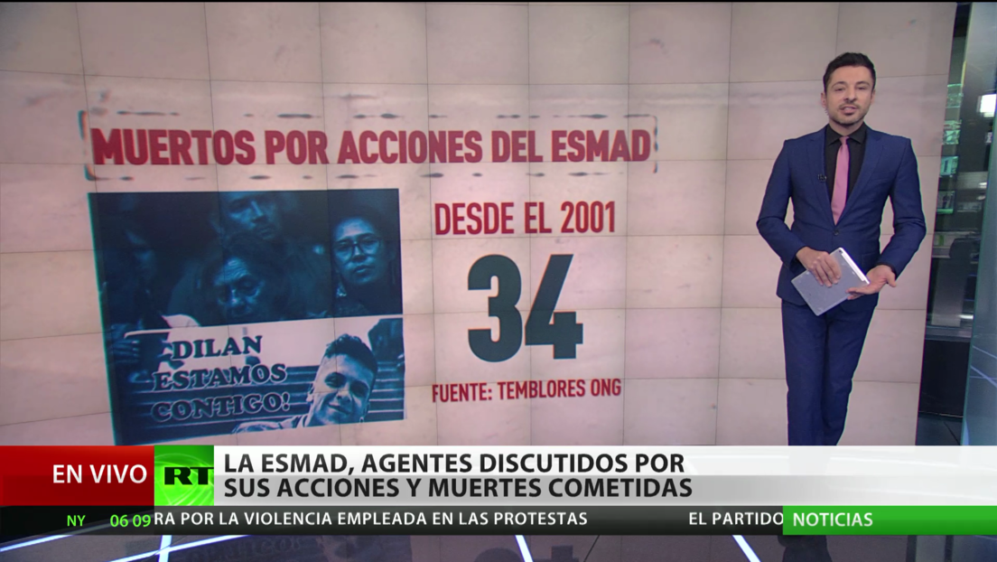 Controversia sobre la mesa: Piden disolver cuerpo de antidisturbios colombiano tras 34 muertos desde 2001