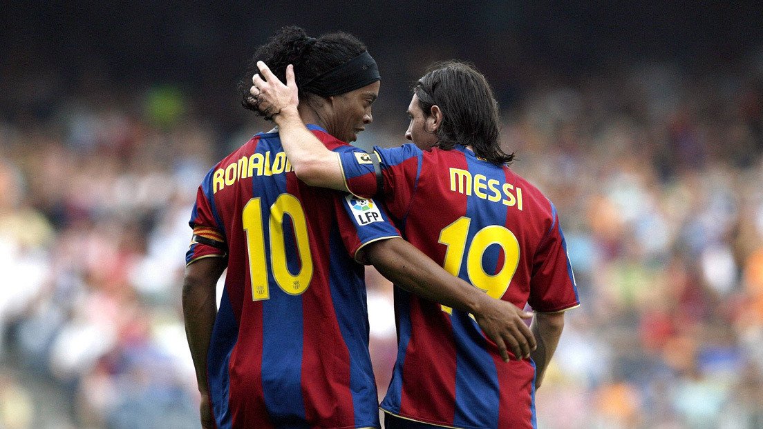 Ronaldinho no considera a Messi el mejor futbolista de la historia