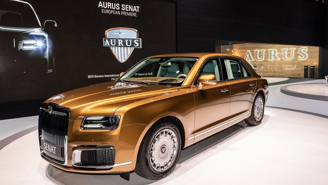 Rusia lanzará en 2021 la producción en serie de los automóviles Aurus, la marca de la limusina de Putin