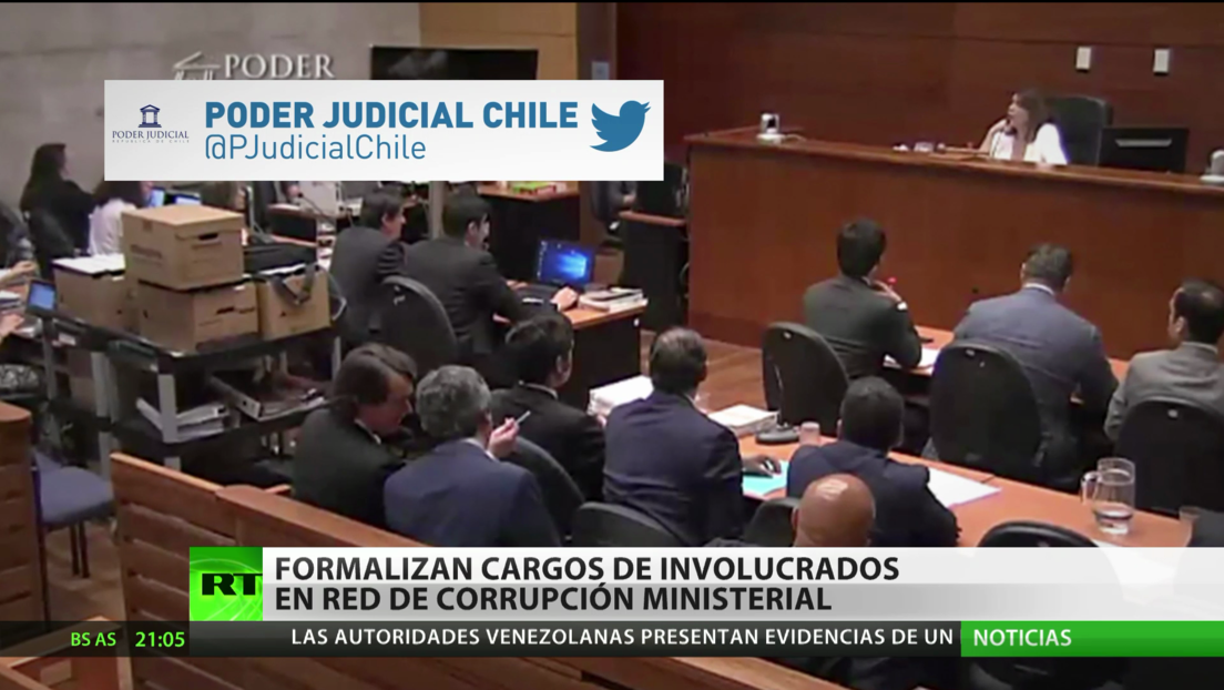 Chile: Formalizan cargos a involucrados en una red de corrupción ministerial
